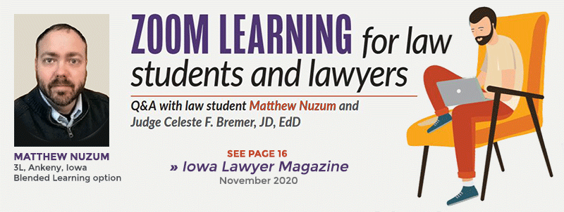 Link to Matthew Nuzum article in Iowa Lawyer Magazine