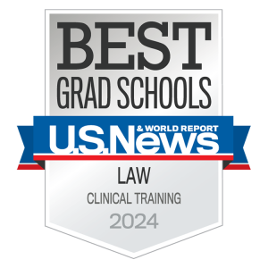 US News, Best Grad Schools, Law, Clinical Training 2024 #38