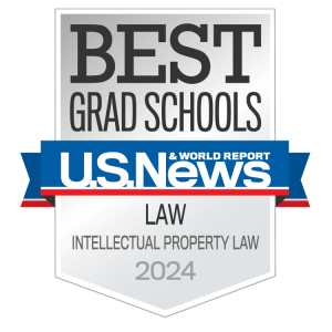 US News Best Grad Schools, Law, Intellectual Property Law 2024 #91