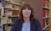 Julie Olmsted '08, director of admissions