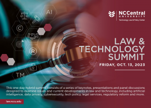 
NCCU Technology Law & Policy Center Annual Law & Technology Summit