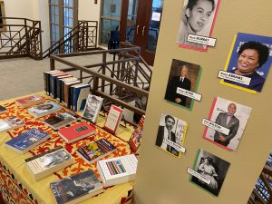 black history month book display