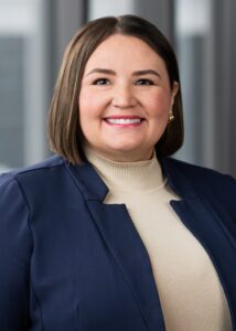 Alumni Association Board President Caroline Moos ’19