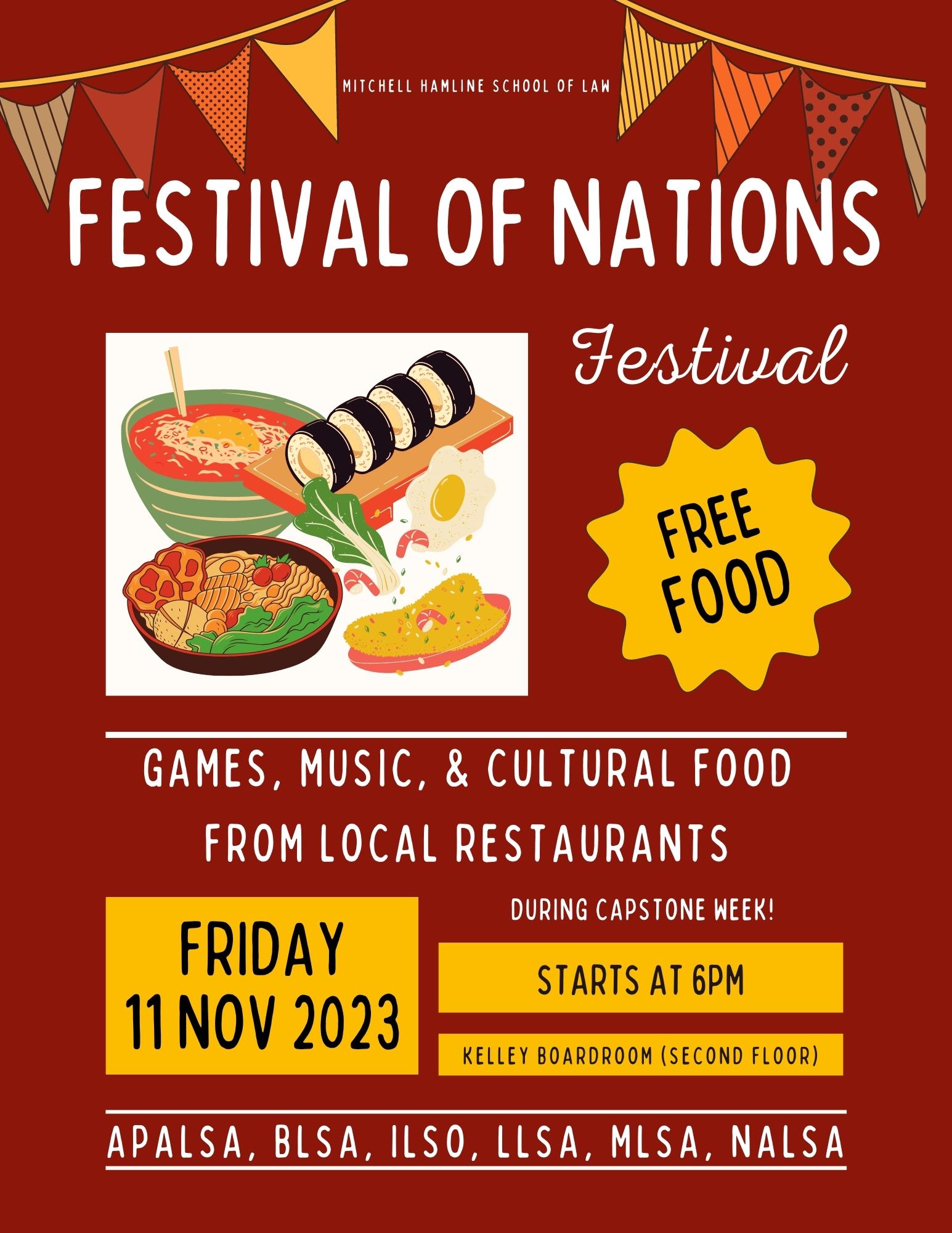 Festival of Nations Poster