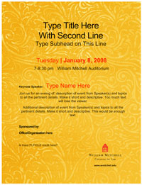 2009 Flyer Option 1